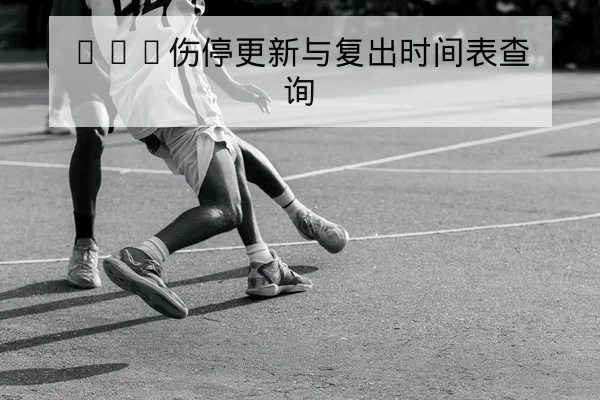NBA伤停更新与复出时间表查询